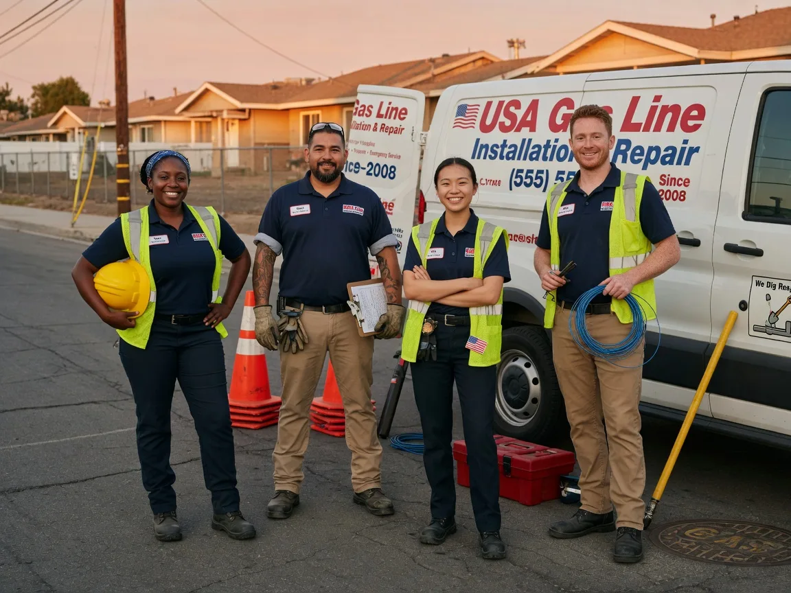 Gas Line Installation company in Askov, MN